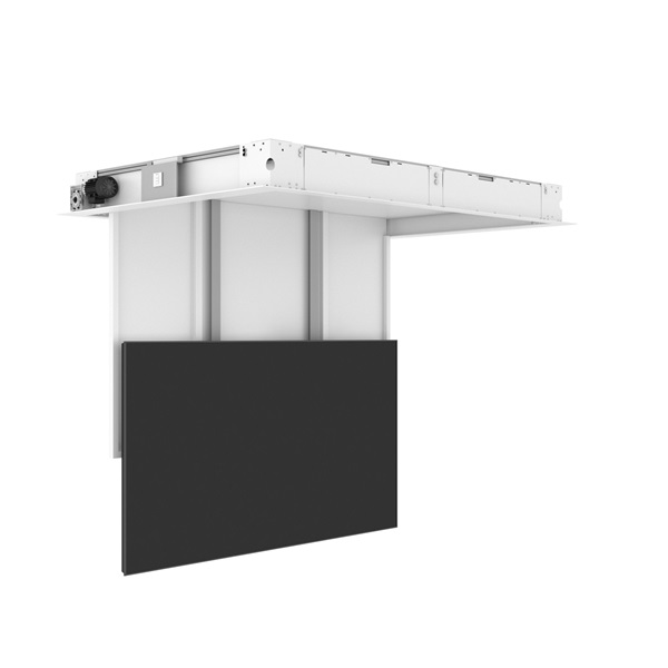 MULTIBRACKETS Motoros mennyezeti konzol, M Motorized Ceilingmount Inverted Extensional w/lid 65-86" (max.VESA:800x800mm)