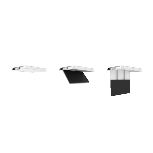 MULTIBRACKETS Motoros mennyezeti konzol, M Motorized Ceilingmount Inverted Extensional w/lid 65-86" (max.VESA:800x800mm)