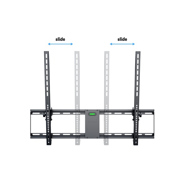 MULTIBRACKETS Fali konzol, M Universal Tilt Wallmount Black Large (55-75", max.VESA: 800x600 mm, 75 kg)