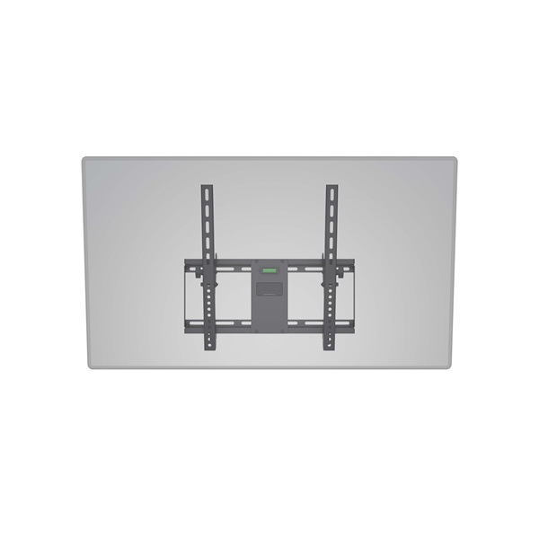 MULTIBRACKETS Fali konzol, M Universal Tilt Wallmount Black Medium (32-65", max.VESA: 400x400 mm, 75 kg)