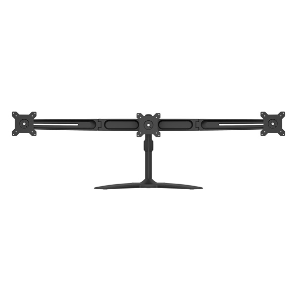 Multibrackets asztali rögzítő tripla karos konzol fekete