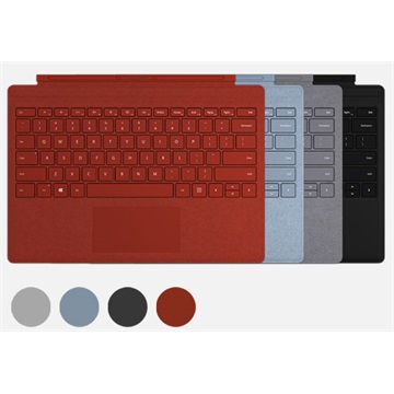 Microsoft Surface Pro Type Cover /Poppy Red UK/Ireland + HUN