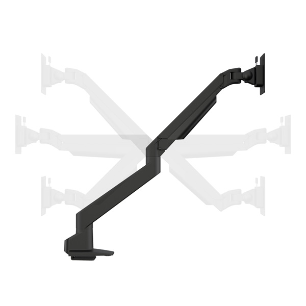 MULTIBRACKETS asztali konzol, M VESA Gas Lift Arm Single Black HD