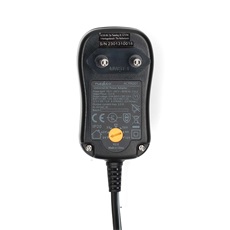 NEDIS ACPA001 univerzális hálózati adapter, állítható 3V-12V DC 1A, 1,8m, 6 cserélhető adapter fej, 12W, fekete