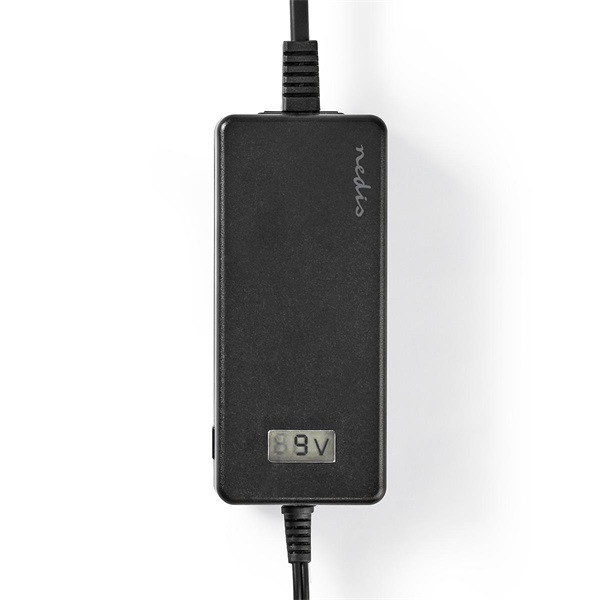 Nedis ACPA105 univerzális AC-DC tápegység, 5V-24V, 36W, 7 cserélhető táp dugó