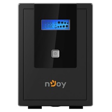 NJOY Szünetmentes 1500VA - Cadu 1500 (4 Schuko, line-interaktív, USB menedzsment, RJ11/45 vonalvédelem(1Gb/s), fekete)