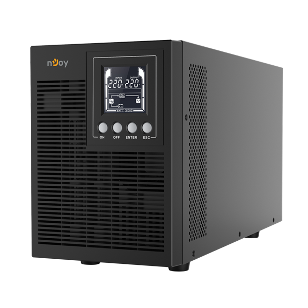 NJOY Szünetmentes ECHO PRO 2000, 2000VA, 1600W, Online, LCD display