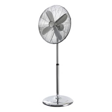 NORDIC HOME FT-562 fém állóventilátor, 3 év garancia, erős stabil kivitel, átmérő: 45 cm, teljesítmény: 60W, 3 fokozat