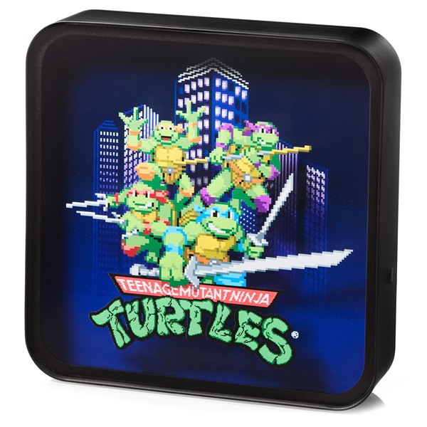 NUMSKULL "Teenage Mutant Ninja Turtles" Perspex lámpa