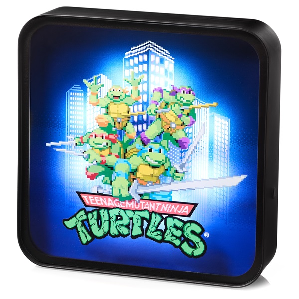 NUMSKULL "Teenage Mutant Ninja Turtles" Perspex lámpa
