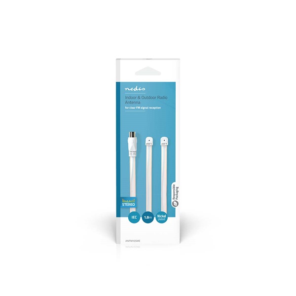 Nedis ANFM105ME FM szalagdipol antenna