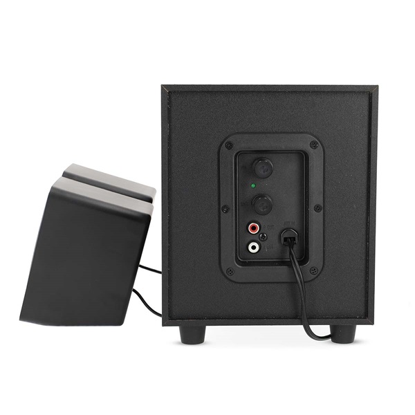 Nedis CSPR10021BK PC (hangfal) hangszóró 2.1, 33 W, 3,5mm sztereo jack