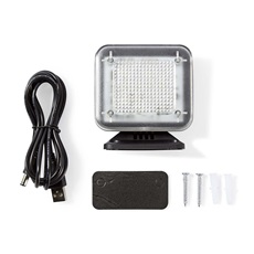 Nedis DUMSTV10BK Tv szimulátor lámpa, valósághű TV effektusok, beépített időzítő, USB, plug and play funkció