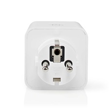 Nedis WIFIP121FWT okos konnektor, Wi-Fi, IP21, 16A, 3680W, fogyasztásmérő, Android™ / IOS