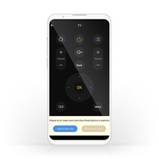 Nedis WIFIRC10CBK WI-FI univerzális infra távirányító, távirányító jeltovábbító
