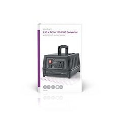 Nedis POCO102 tápegység, feszültség átalakító, konverter 230 V AC - 110V AC 300W, USA