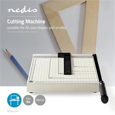 Nedis PACU110A4 papírvágó ,Maximális vágási méret: 210 x 297 mm ,Penge típusa: Fém