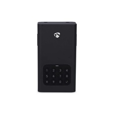 Nedis BTHKB10BK okos kulcs széf, Bluetooth®, IPX5, 2 x AA elem (nem tartozék), rozsdamentes acél kulcsszéf