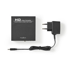 Nedis VCON3452AT (converter) videó konverter, SCART bemenet, HDMI kimenet 1080p | 1,65 Gbps