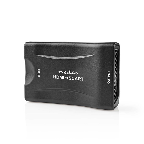 Nedis VCON3461BK (converter) videó konverter, HDMI bemenet, SCART kimenet 1080p