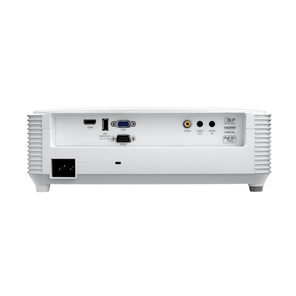 OPTOMA Projektor - EH334 (DLP,1920x1080 (FullHD), 16:9, 3600 AL, 20 000:1, 2xHDMI/VGA/Kompozit/USB/RS232/MHL/3D Sync)