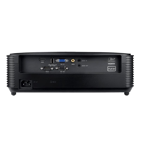 OPTOMA Projektor S371 (DLP, 800x600, 4:3, 3800 AL, 3D, 25000:1, HDMI/VGA/Kompozit Video/3.5mm Jack/USB/RS232)