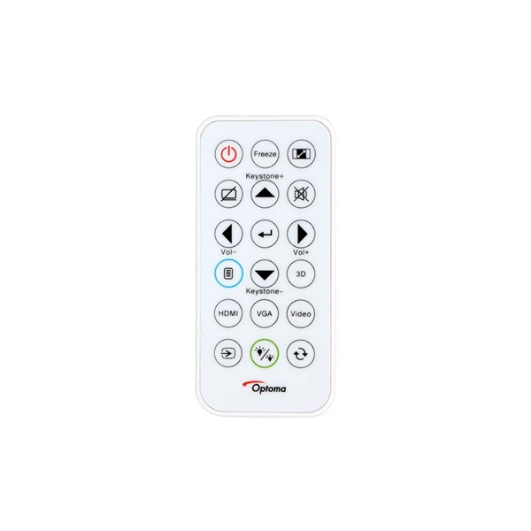 OPTOMA Projektor DW322 (DLP, 1280x800, 16:10, 3800 AL, 22000:1, 3D, HDMI/VGA/Kompozit Video/3.5mm Jack/USB/RS232)