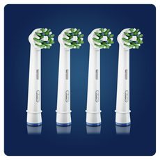 ORAL-B CrossAction® pótfejek, 4 db (EB50-4) Rainbow