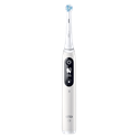 ORAL-B iO™ SERIES 6 elektromos fogkefe, fekete-feh&#233;r kijelző, nyom&#225;s&#233;rz&#233;kel&#233;s, 5 program, feh&#233;r