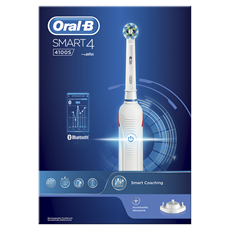 Oral-B SMART 4 4100S Sensitive elektromos fogkefe, nyomásérzékelő, 3 üzemmód, időmérő, Li-ion akku 1 töltés, akár 2 hét