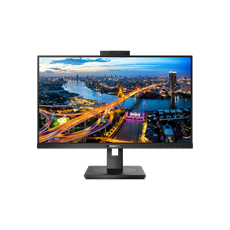PHILIPS IPS monitor 23.8" 242B1H, 1920x1080, 16:9, 250cd/m2, 4ms, VGA/DVI-D/DP/HDMI/4xUSB, hangszóró&webkamera