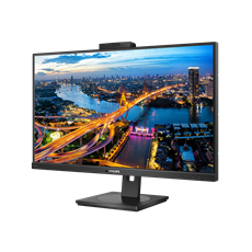 PHILIPS IPS monitor 27" 276B1JH, 2560x1440, 16:9, 350cd/m2, 4ms, USB-C(+dokkoló)/4xUSB/LAN/DP/HDMI, hangszóró/webkamera