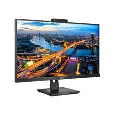 PHILIPS IPS monitor 27" 276B1JH, 2560x1440, 16:9, 350cd/m2, 4ms, USB-C(+dokkoló)/4xUSB/LAN/DP/HDMI, hangszóró/webkamera