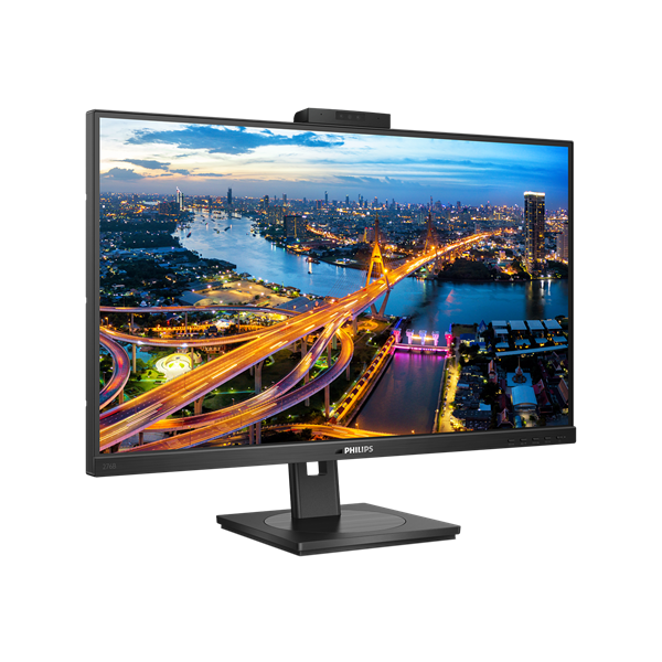 PHILIPS IPS monitor 27" 276B1JH, 2560x1440, 16:9, 350cd/m2, 4ms, USB-C(+dokkoló)/4xUSB/LAN/DP/HDMI, hangszóró/webkamera