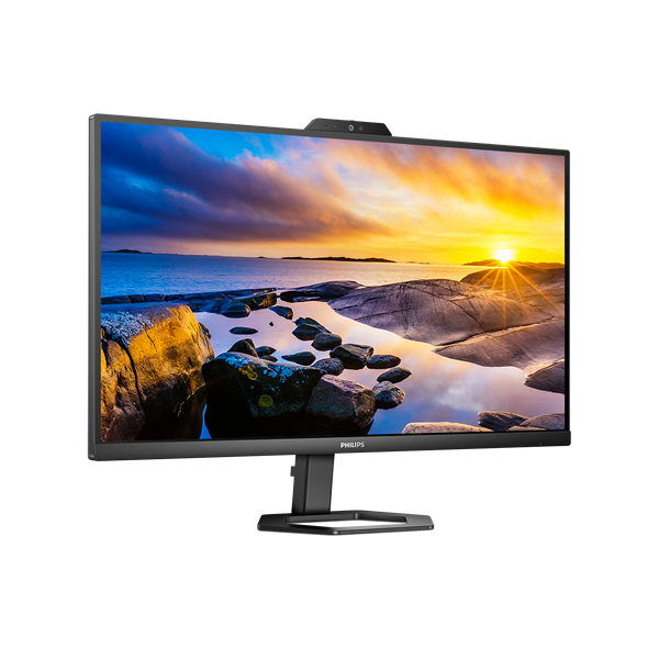 PHILIPS IPS monitor 27" 27E1N5600HE, 2560x1440, 16:9, 300cd/m2, 1ms, 4xUSB/HDMI/DP/USB-C, hangszóró&webkamera