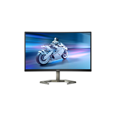 PHILIPS EVNIA Ívelt Gaming 240Hz VA monitor 27" 27M1C5200W, 1920x1080, 16:9, 300cd/m2, 0.5ms, 2xHDMI/HDCP/DisplayPort