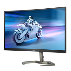 PHILIPS EVNIA Ívelt Gaming 240Hz VA monitor 27" 27M1C5200W, 1920x1080, 16:9, 300cd/m2, 0.5ms, 2xHDMI/HDCP/DisplayPort