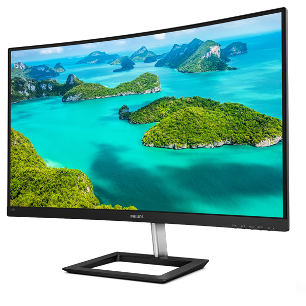 PHILIPS Ívelt VA monitor 31.5" 328E1CA, 3840x2160, 16:9, 250cd/m2, 4ms, 2xHDMI/DisplayPort, hangszóró