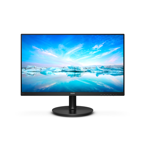 PHILIPS VA monitor 21.5" 221V8A, 1920x1080, 16:9, 250cd/m2, 4ms, VGA/HDMI, hangszóró