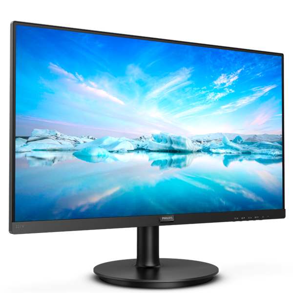 PHILIPS VA monitor 21.5" 221V8, 1920x1080, 16:9, 250cd/m2, 4 ms, VGA/HDMI