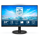 PHILIPS VA monitor 23.8" 241V8L, 1920x1080, 16:9, 250cd/m2, 4ms, D-Sub/HDMI