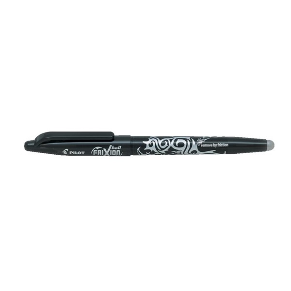 PILOT Rollertoll, 0,35 mm, törölhető,"Frixion Ball", fekete