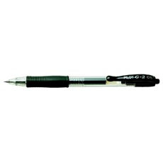 PILOT Zseléstoll, 0,25 mm, nyomógombos,"G-2", fekete