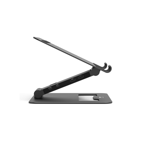 PORT DESIGNS 2 az 1-ben USB-C dokkolóegységnotebookállvánnyal (2 IN 1 USB-C DOCKING STATION WITH NOTEBOOK STAND)
