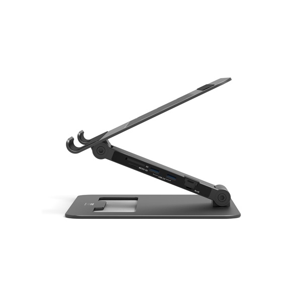 PORT DESIGNS 2 az 1-ben USB-C dokkolóegységnotebookállvánnyal (2 IN 1 USB-C DOCKING STATION WITH NOTEBOOK STAND)