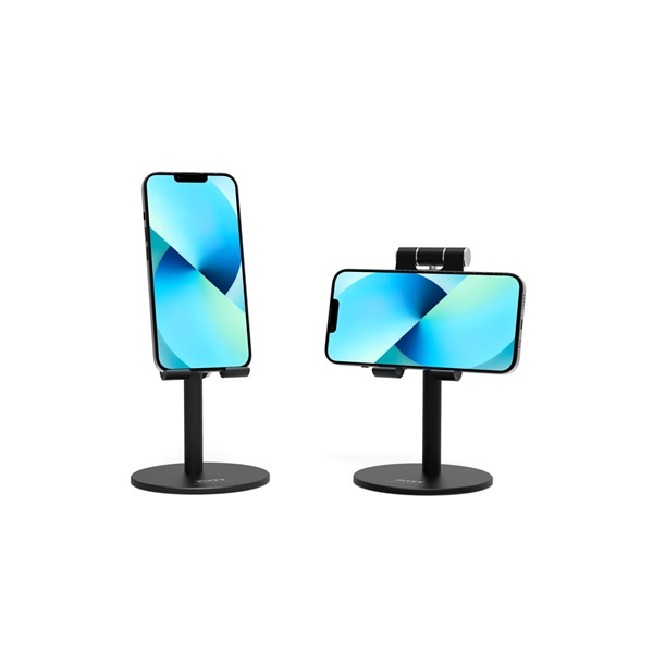 PORT DESIGNS Ergonomic desktop stand for smartphone black