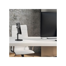 PORT DESIGNS Ergonomic desktop stand for smartphone black