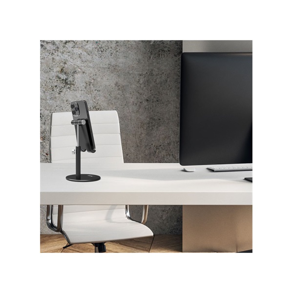 PORT DESIGNS Ergonomic desktop stand for smartphone black