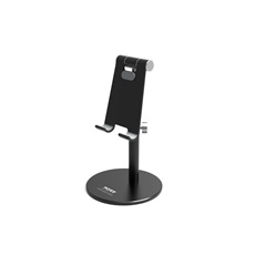 PORT DESIGNS Ergonomic desktop stand for smartphone black- Ergonómikus asztali mobiltelefon tartó