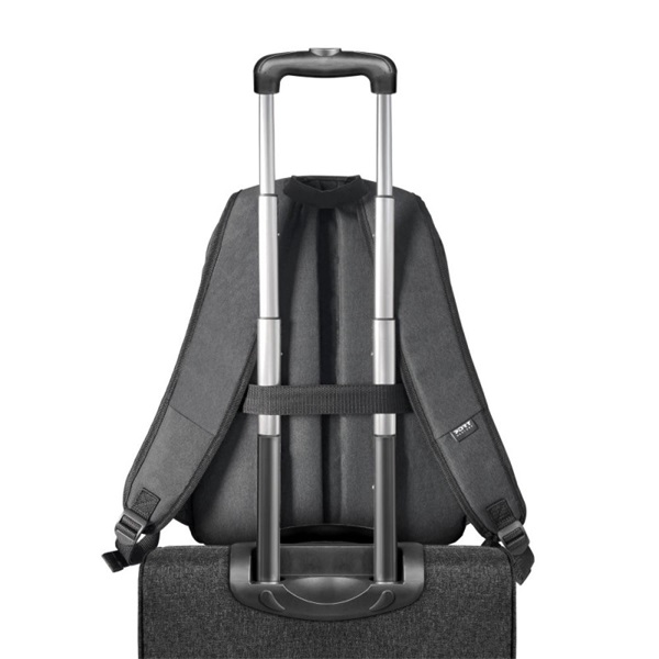 PORT DESIGNS Notebook hátizsák 110276, ECO HOUSTON BP 17.3" BLACK/Fekete